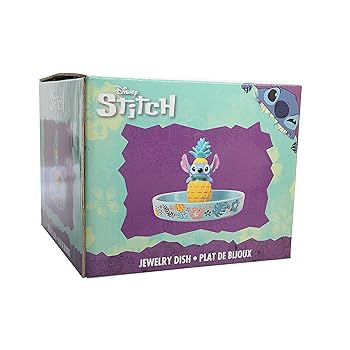 リロ＆スティッチ　小物入れ Amazon｜Disney Gifts ディズニー リロ&スティッチ ラウンド